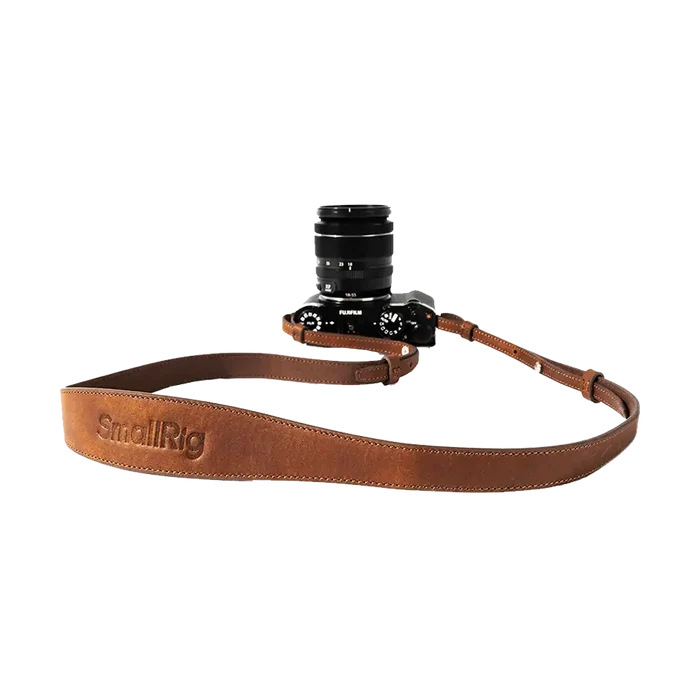 SmallRig Leather Camera Shoulder Strap (Brown)