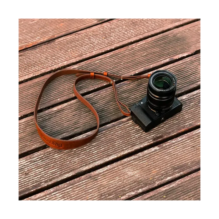 SmallRig Leather Camera Shoulder Strap (Brown)