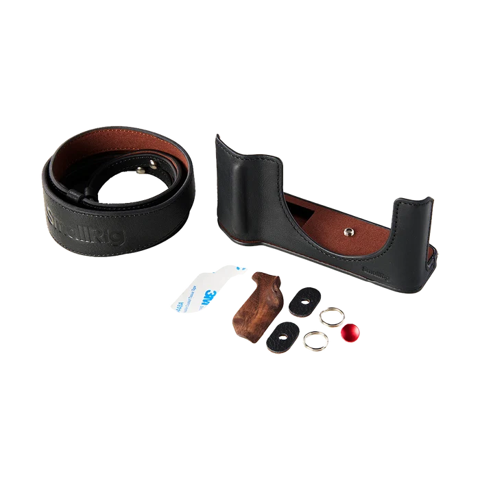 SmallRig Leather Half Case Kit for Fujifilm GFX100RF (Black)
