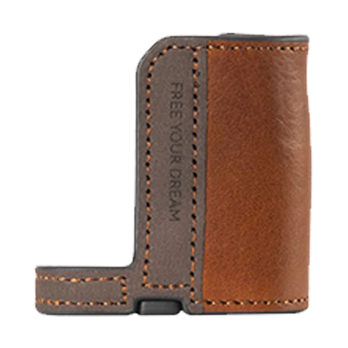 SmallRig Leather Half Case with Strap for Sony a7C II / a7CR (Brown)