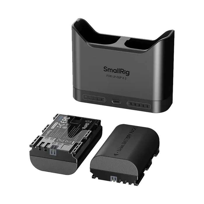 SmallRig LP-E6P Camera Battery Charger Kit