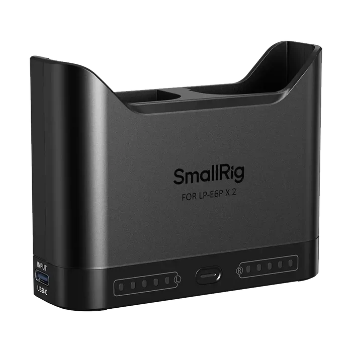 SmallRig LP-E6P Camera Battery Double Bay Charger