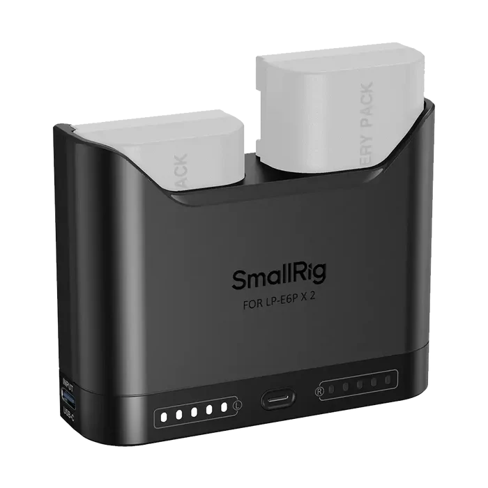 SmallRig LP-E6P Camera Battery Double Bay Charger