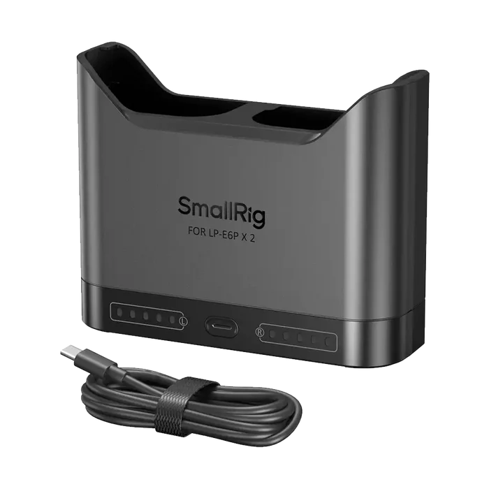 SmallRig LP-E6P Camera Battery Double Bay Charger