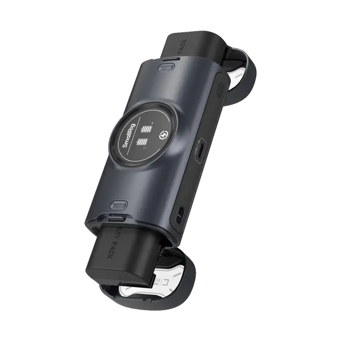 SmallRig LP-E6P Kit with 2 Batteries and Portable 2-Bay Charger Case