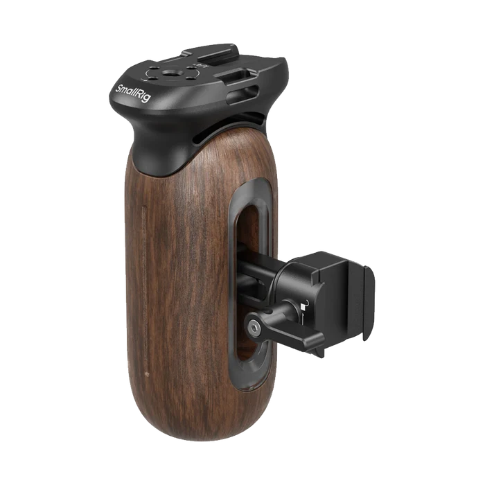 SmallRig Wooden Side Handle with NATO Clamp