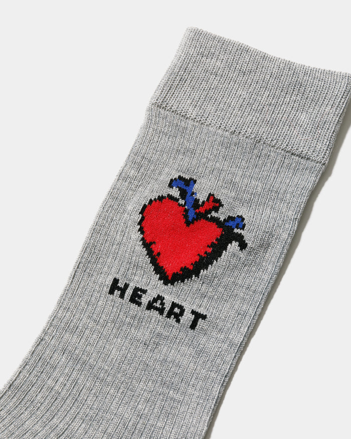 sock a trois HEART