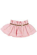Pink neck cuff on a white background
