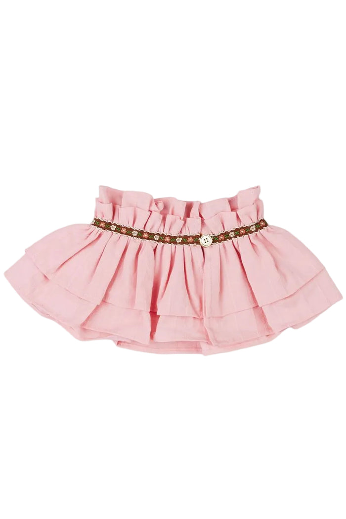 Pink neck cuff on a white background