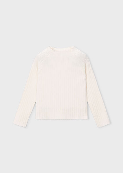 Solid Knit Mockneck