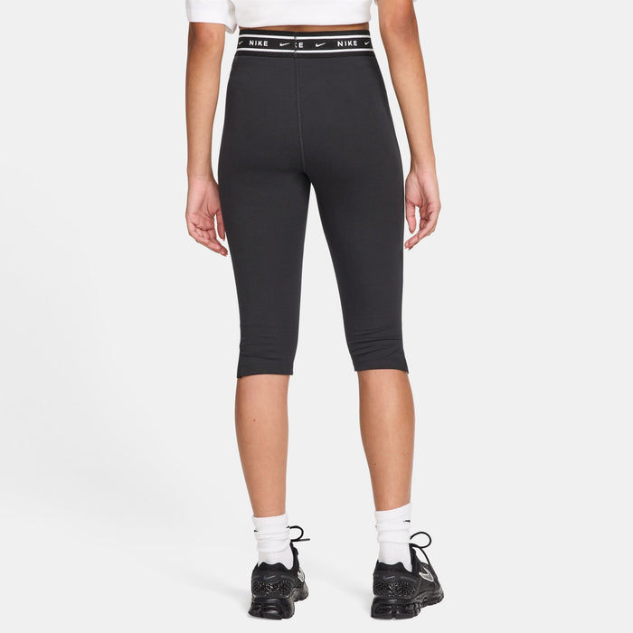 NIKE SPORTSWEAR CHILL JERSEY WOMEN'S TIGHT HIGH-WAISTED CAPRI LEGGINGS