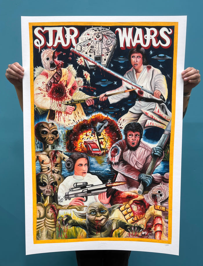 Star Wars - Archival Giclée Print from Static Medium by Farkira (Artist’s Proof)