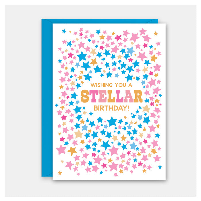Stellar Birthday Card