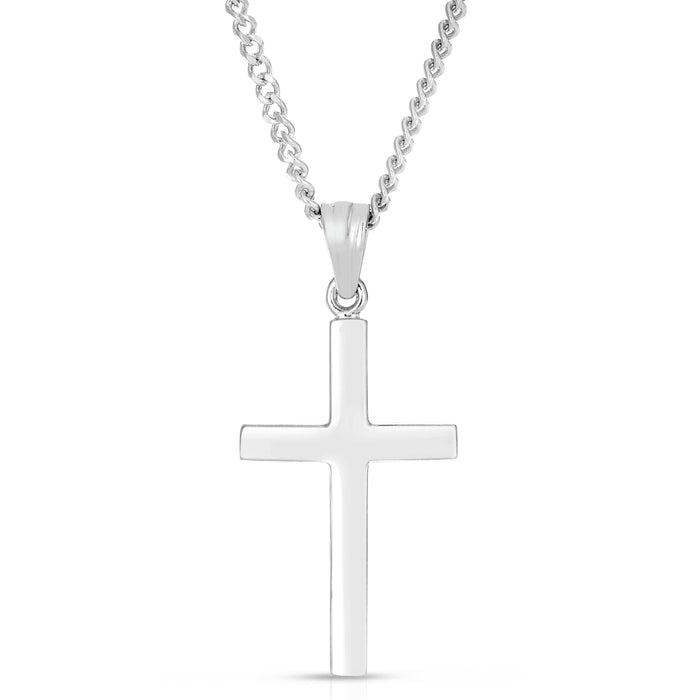 Sterling Silver Cross Necklace