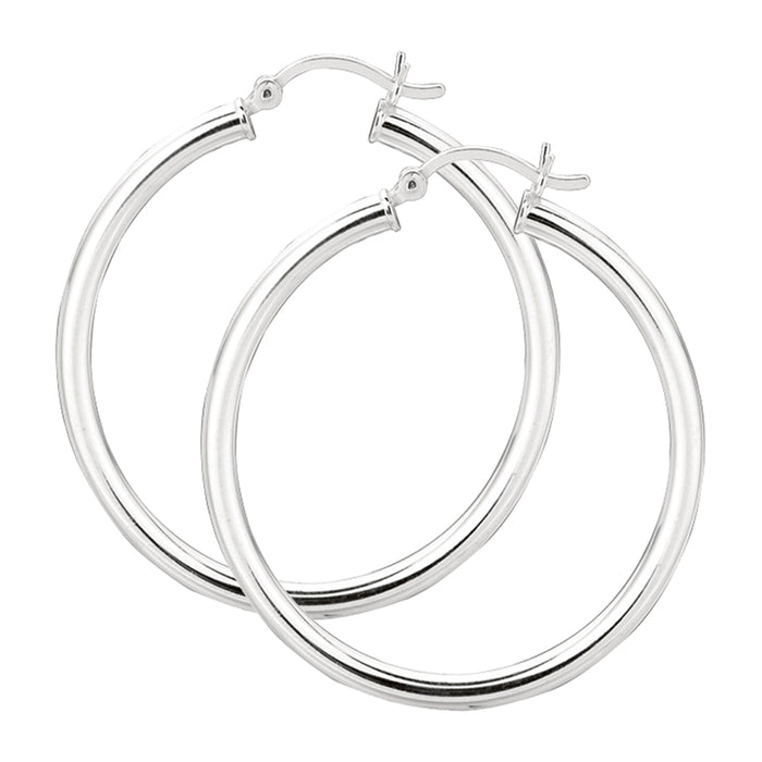 Sterling Silver Hoop Earring Collection
