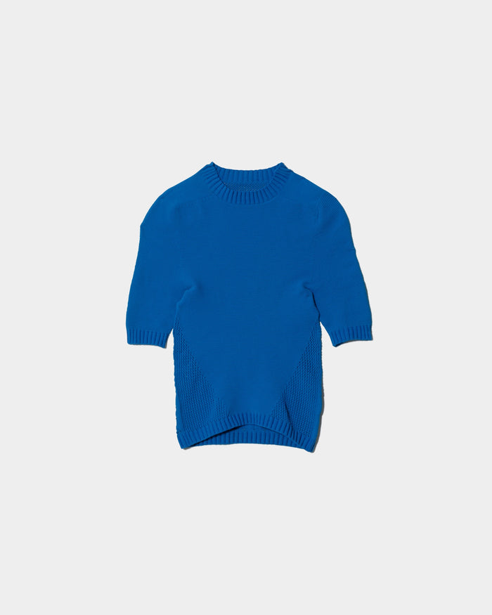 stretch lace knitted  pullover