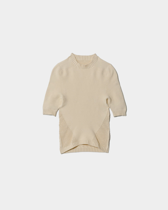 stretch lace knitted  pullover