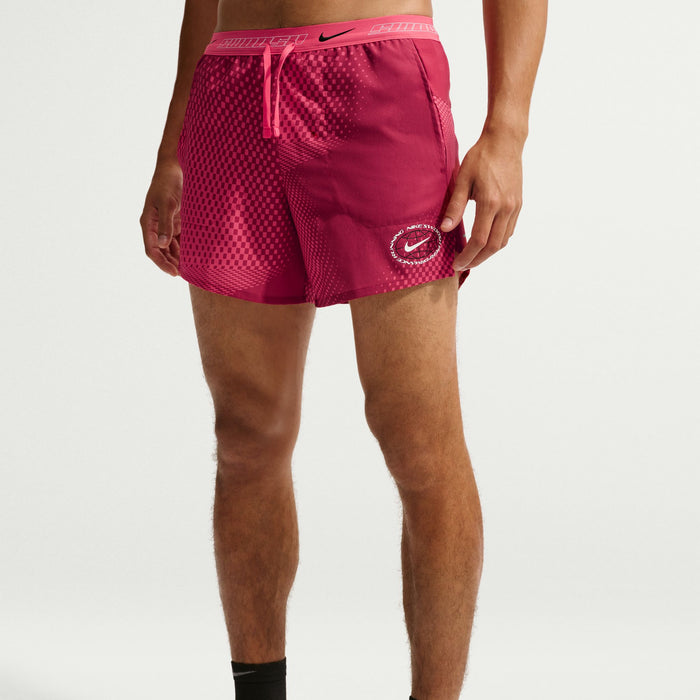 NIKE STRIDE MEN'S DRI-FIT 5" BRIEF-LINED RUNNING SHORTS