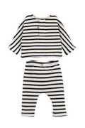 Striped Jersey Baby Set