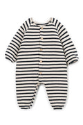 striped jersey jumpsuit