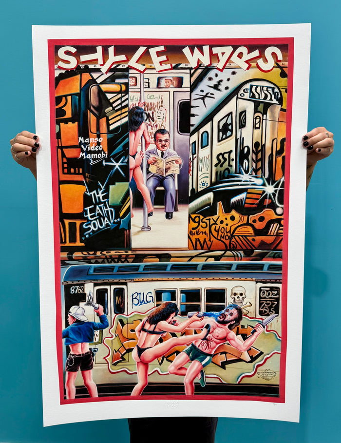 Style Wars - Limited Edition Archival Giclée Print from Static Medium by Heavy J