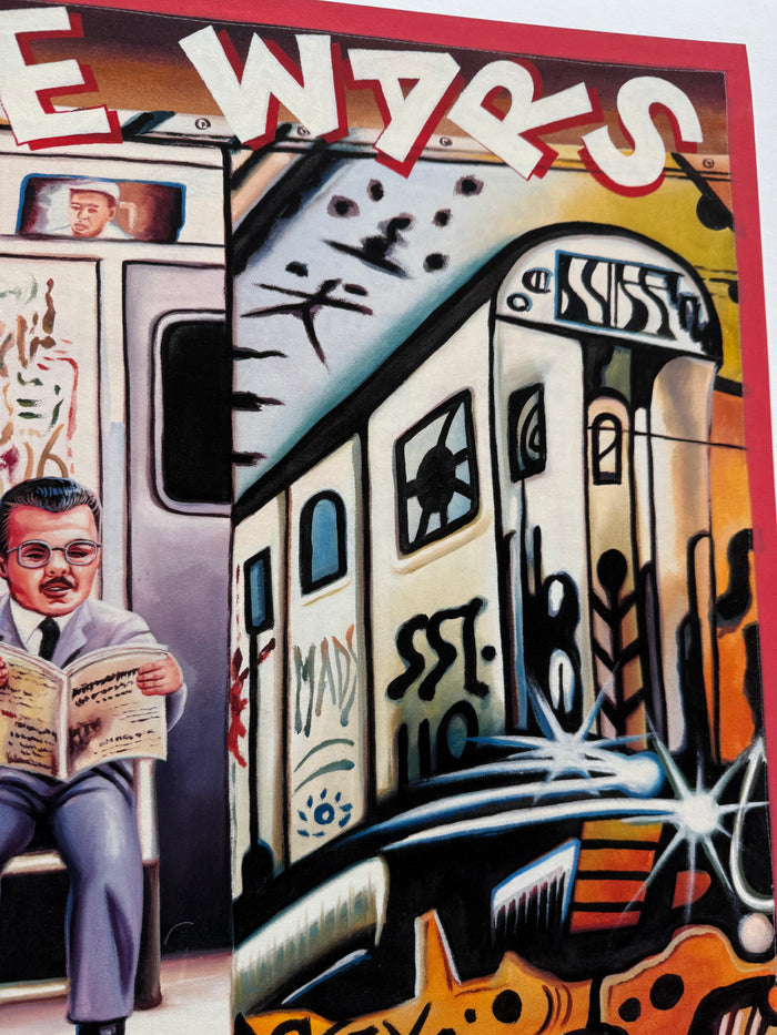 Style Wars - Limited Edition Archival Giclée Print from Static Medium by Heavy J