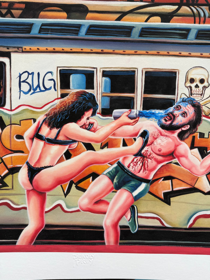 Style Wars - Limited Edition Archival Giclée Print from Static Medium by Heavy J