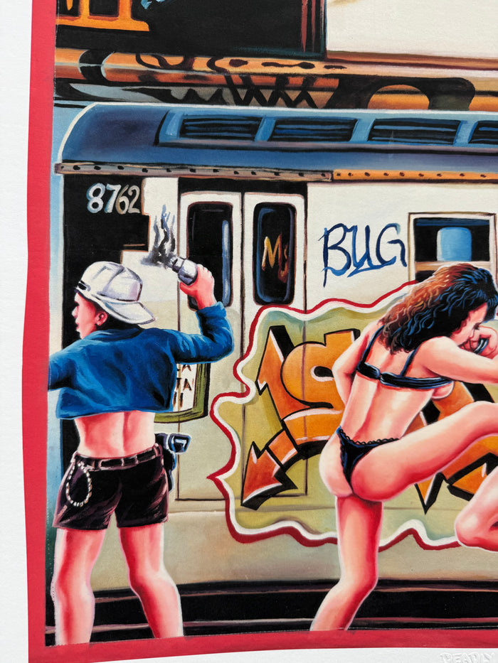 Style Wars - Limited Edition Archival Giclée Print from Static Medium by Heavy J