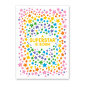 Superstar is Born Card