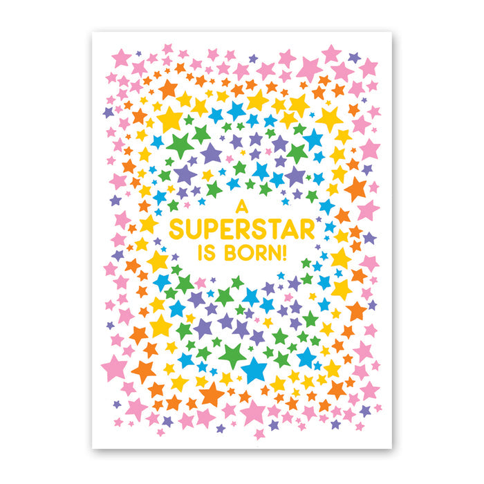 Superstar is Born Card