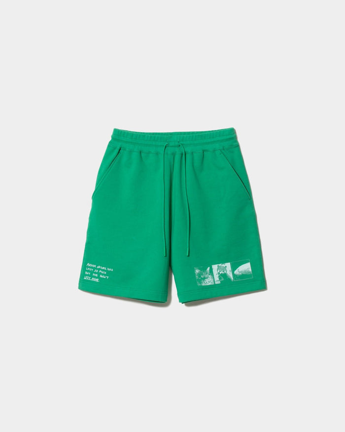 suvin compact sweat short pants