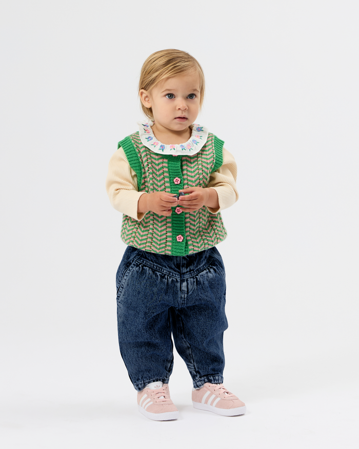 Sweet Heart Knit Vest