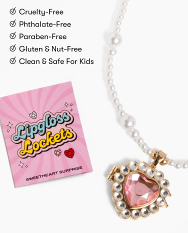 Sweetheart Surprise Lipgloss Locket