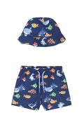 Swim Trunks & Hat Set