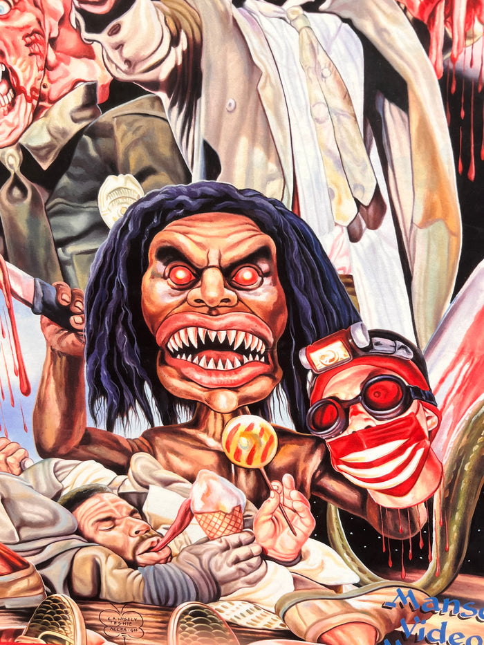 Tales from the Hood - Limited Edition Archival Giclée Print from Static Medium by C.A. Wisely