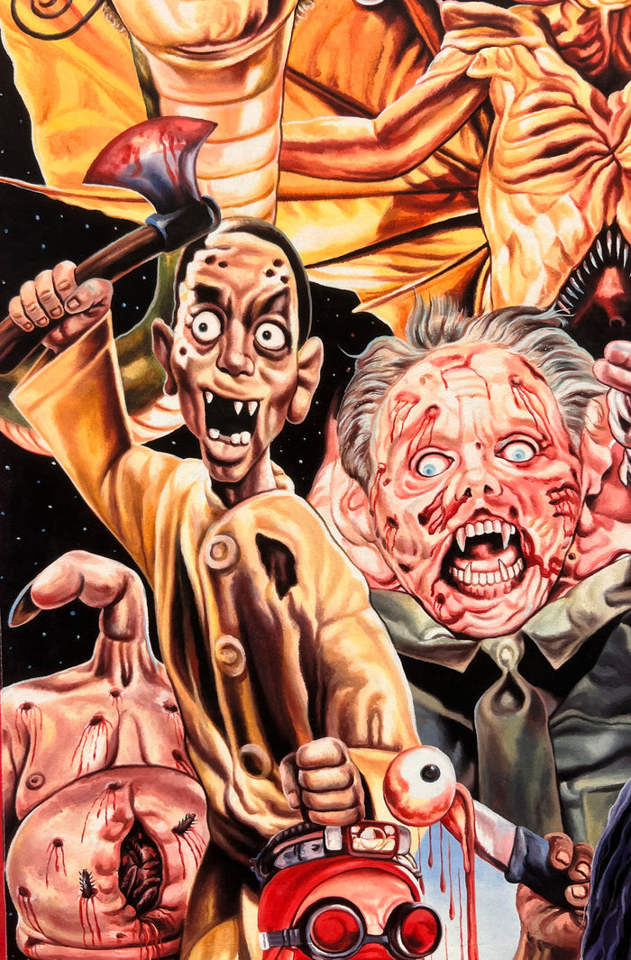 Tales from the Hood - Limited Edition Archival Giclée Print from Static Medium by C.A. Wisely