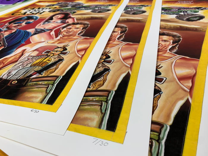 Tango and Cash - Limited Edition Archival Giclée Print from Static Medium by Heavy J - 20x30”