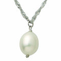 Tear Drop Pearl Necklace