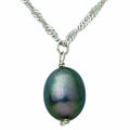 Tear Drop Pearl Necklace