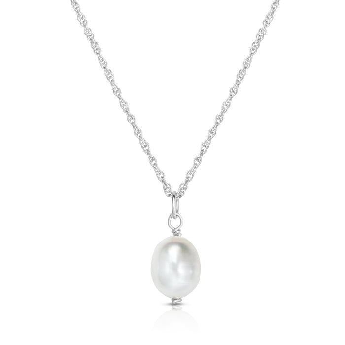 Teardrop Pearl Necklace