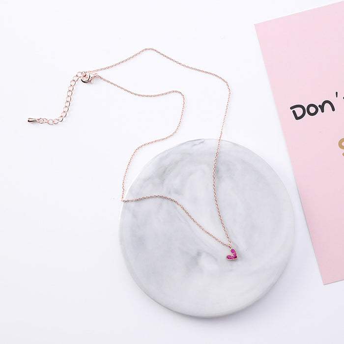 The Amour Infinity Chain – Repeating Heart Link Necklace in 18k Gold Finish
