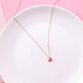 The Amour Infinity Chain – Repeating Heart Link Necklace in 18k Gold Finish