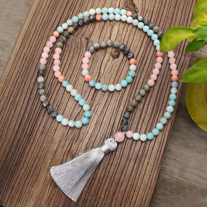 The Chroma Bead Bracelet – Hand-Strung Natural Stone Healing Jewelry