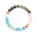 The Chroma Bead Bracelet – Hand-Strung Natural Stone Healing Jewelry