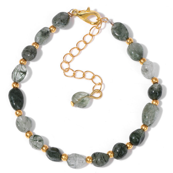 Green Quartz Rutilated / 19cm