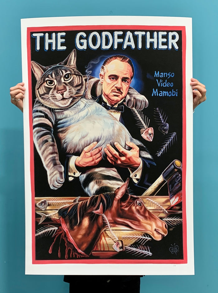 The Godfather - Archival Giclée Print from Static Medium by C.A. Wisely (Artist’s Proof)