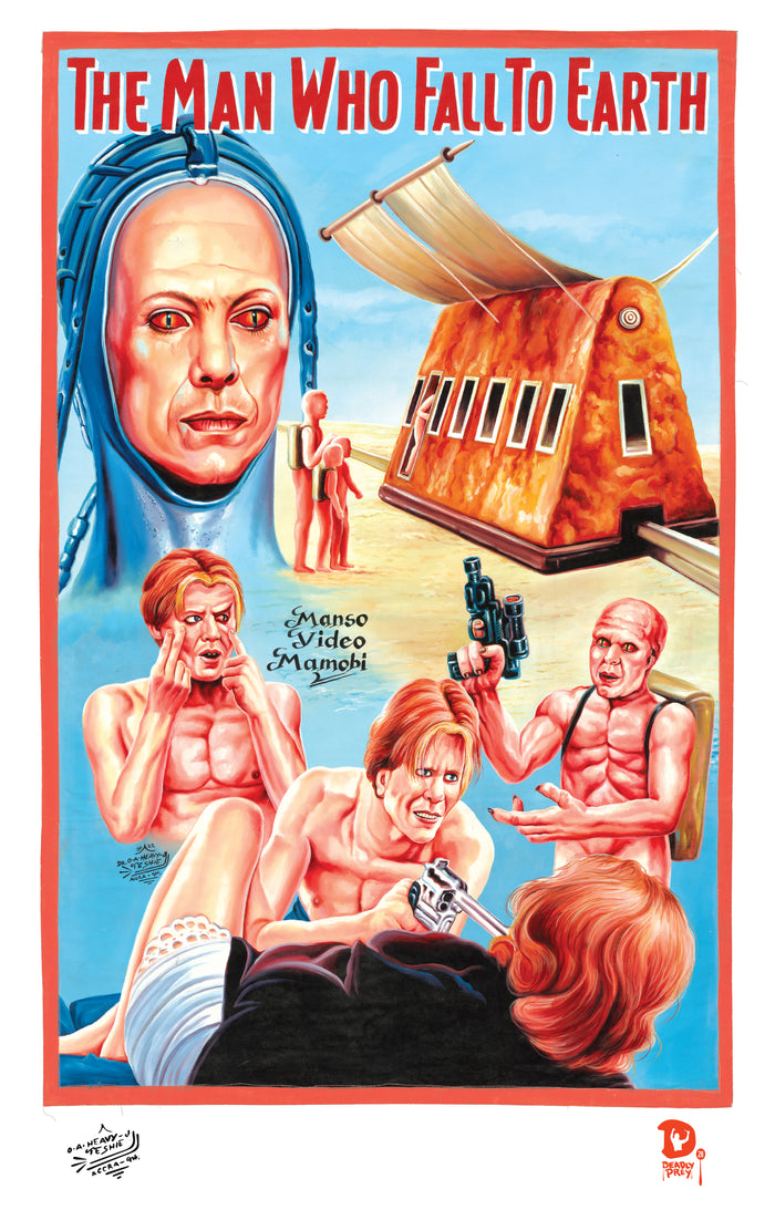 THE MAN WHO FELL TO EARTH (High Quality Print) - Heavy J
