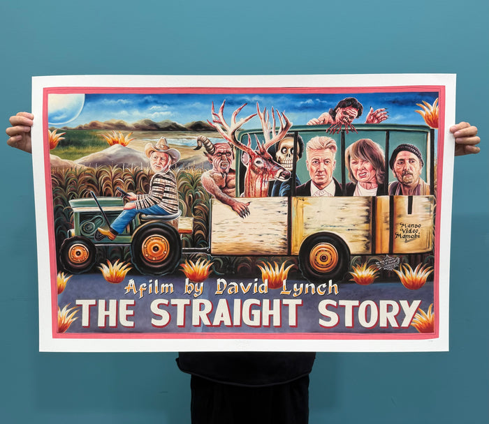 The Straight Story - Limited Edition Archival Giclée Print from Static Medium by Heavy J