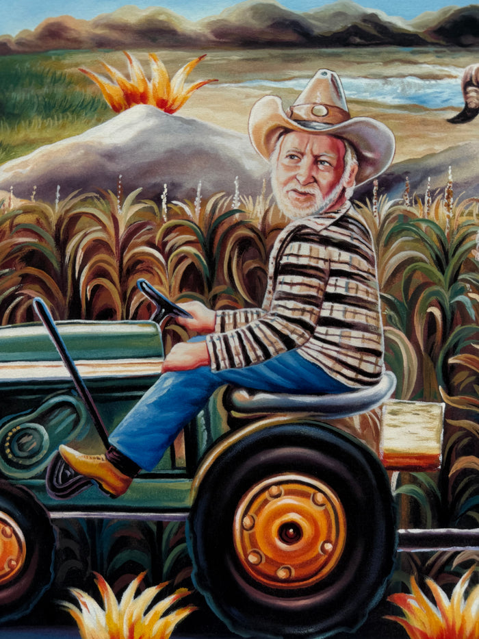 The Straight Story - Limited Edition Archival Giclée Print from Static Medium by Heavy J