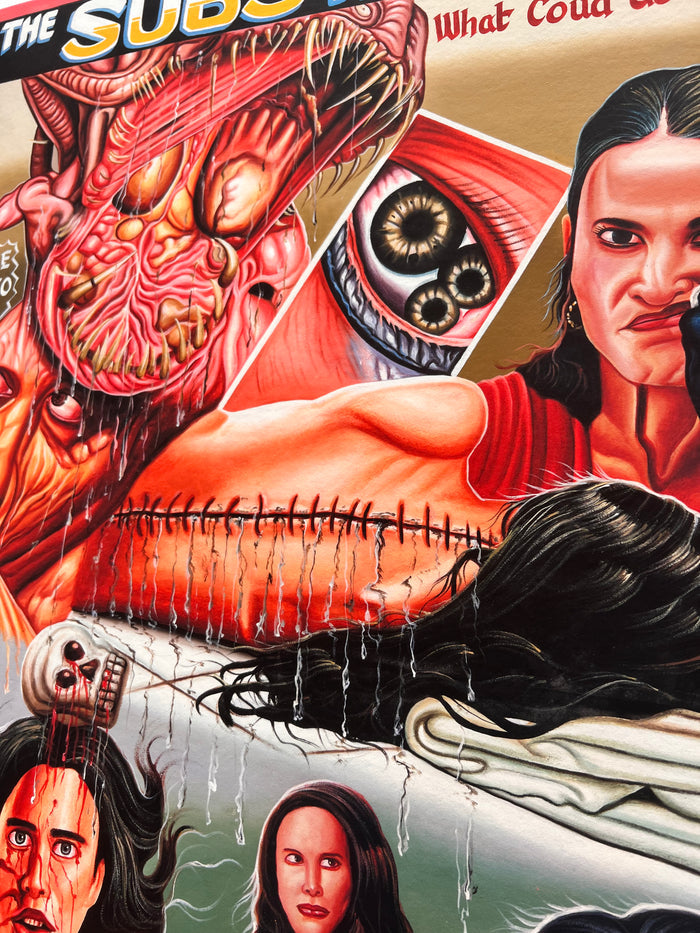 The Substance - Limited Edition Archival Giclée Print from Static Medium by Salvation